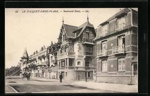 AK Le Touquet-Paris-Plage, Boulevard Daloz