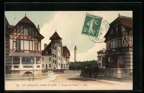 AK Le Touquet-Paris-Plage, Avenue du Verger