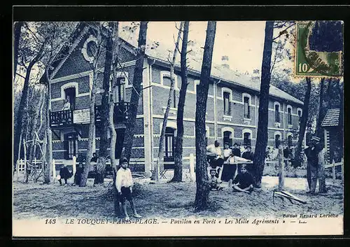 AK Le Touquet-Paris-Plage, Pavillon en Forêt Les Mille Agréments