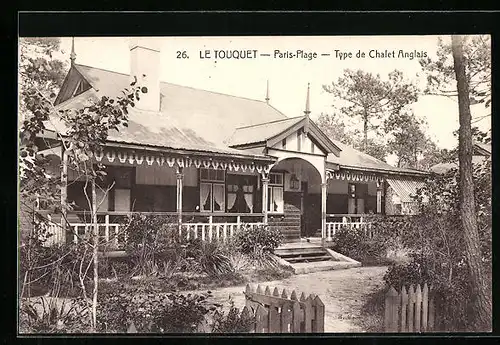 AK Le Touquet-Paris-Plage, Type de Chalet Anglais