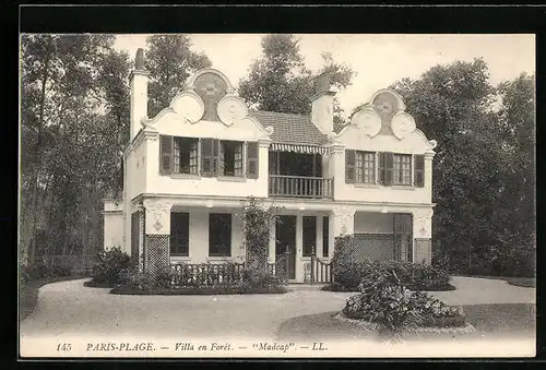 AK Le Touquet-Paris-Plage, Villa en Forêt Madcap