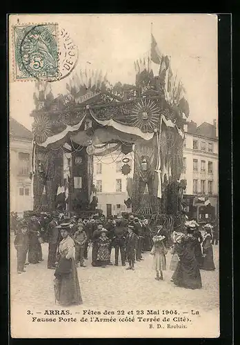 AK Arras, Fausse porte de l`Armée