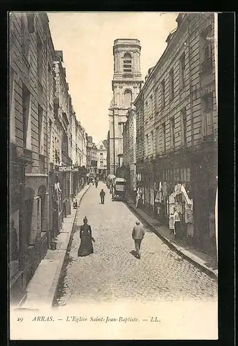 AK Arras, L`Eglise Saint-Jean-Baptiste