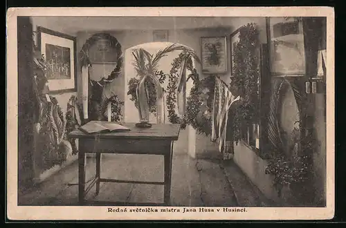 AK Husinec, Rodna svetnicka mistra Jana Husa v Husinci