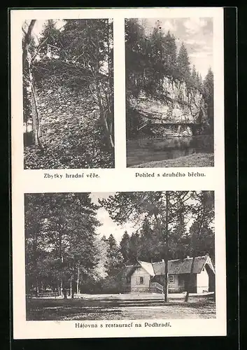 AK Pribenice, Hájovna s restauraci na Podhradi