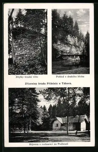 AK Pribenice, Zbytky hradni veze