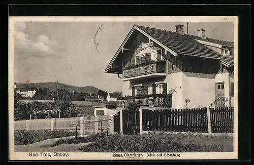 AK Tölz, Hotel und Pension Haus Oberrieder