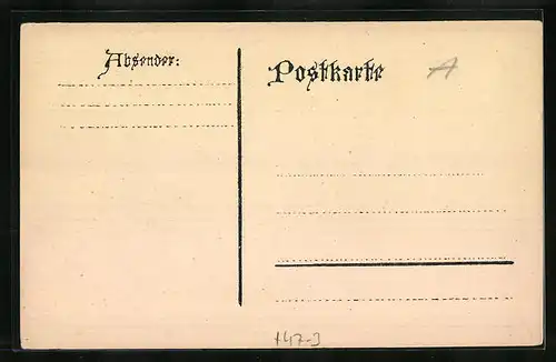 Künstler-AK Köln, Absolvia, Absolventen des Dreikönigsgymnasiums 1922