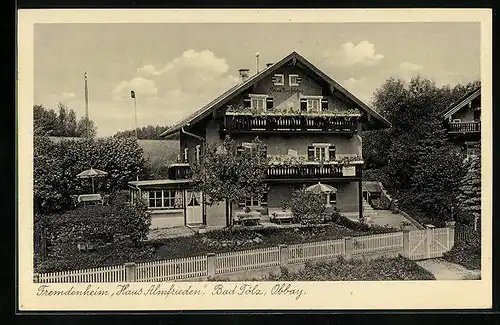 AK Tölz / Obbay, Pension und Fremdenheim Haus Almfrieden