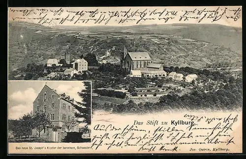 AK Kyllburg, St. Joseph Kloster, Panorama