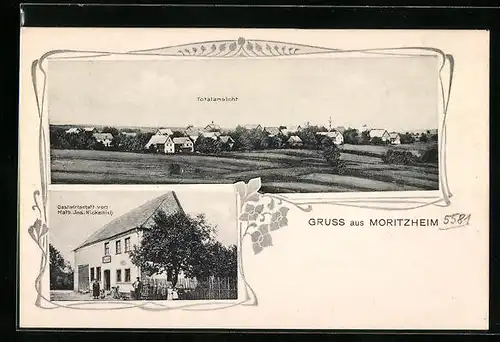 AK Moritzheim, Gasthaus Math. Jos. Nickenich, Panorama