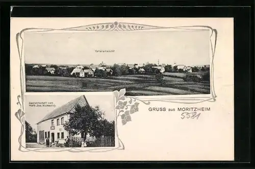 AK Moritzheim, Gasthaus Math. Jos. Nickenich, Panorama