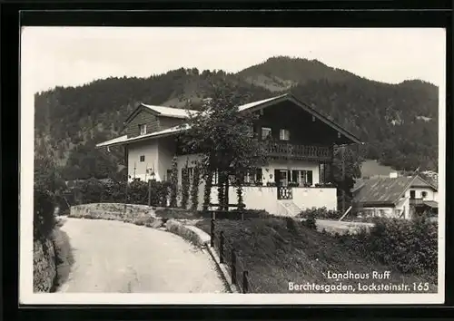 AK Berchtesgaden, Hotel und Pension Landhaus Ruff