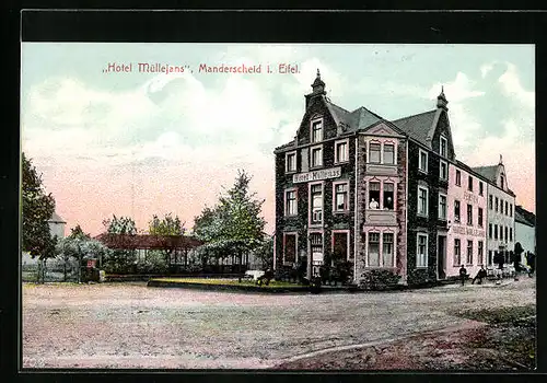 AK Manderscheid /Eifel, Gatshaus Hotel Müllejans