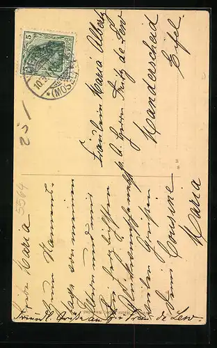 AK Uerzig a. Mosel, Gebäudeansicht
