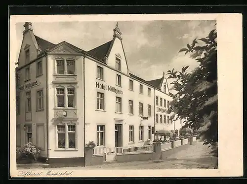 AK Manderscheid / Eifel, Hotel Müllejans, Aussenansicht