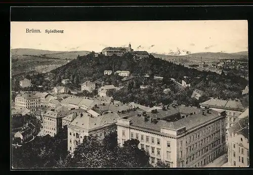 AK Brünn / Brno, Blick zum Spielberg