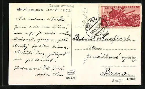 AK Tisnov, Sanatorium