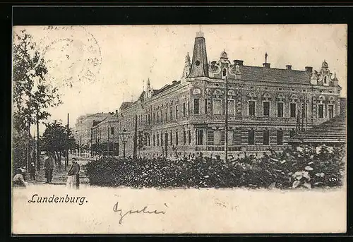 AK Lundenburg, Altes Gebäude