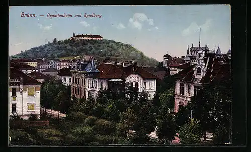 AK Brünn / Brno, Beamtenheim und Spielberg