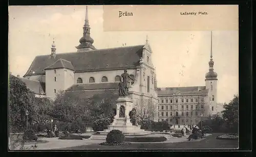 AK Brünn / Brno, Lazansky Platz