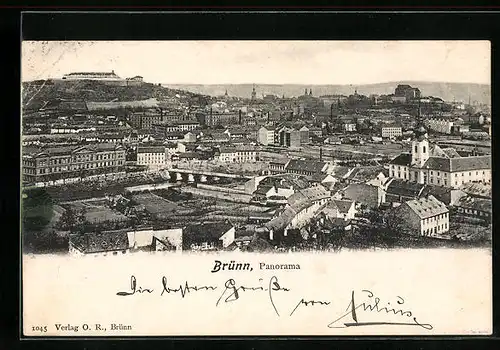 AK Brünn / Brno, Panorama