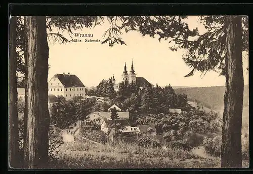 AK Wranau, Totalansicht mit Kirche