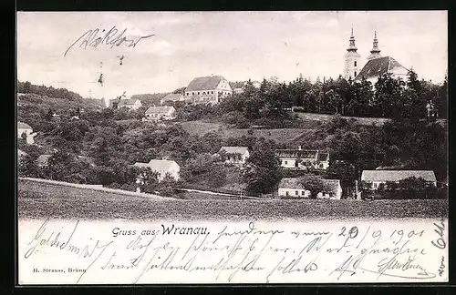 AK Wranau, Panorama mit Kirche