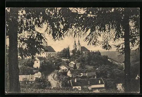 AK Wranau, Totalansicht vom Wald aus