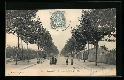 AK Bagnolet, Avenue de la République