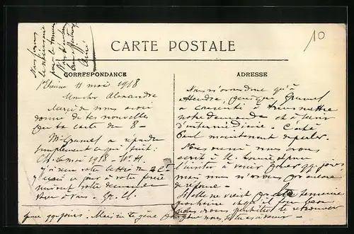 AK Blanc-Mesnil, L`Eglise et Avenue de la République