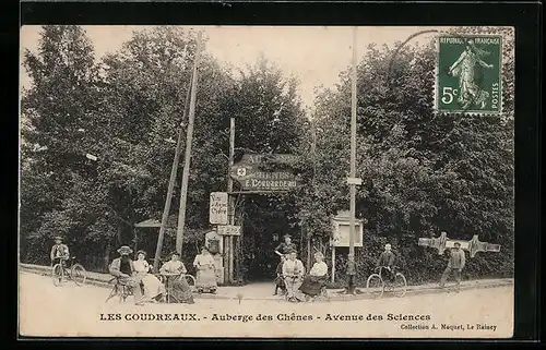 AK Les Coudreaux, Auberge des Chenes, Avenue des Sciences