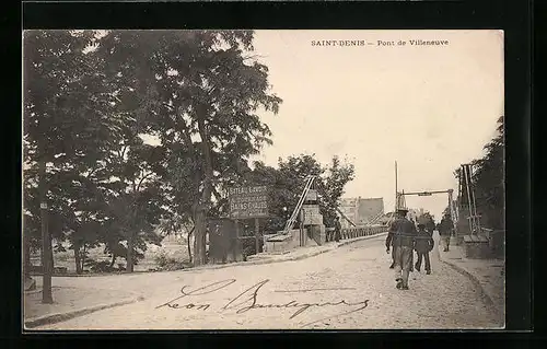 AK Saint-Denis, Pont de Villeneuve