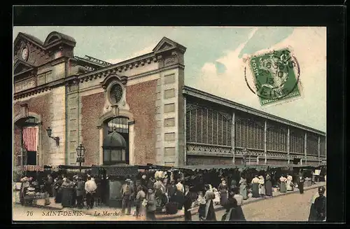 AK Saint-Denis, Le Marché