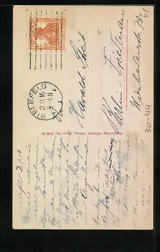 AK Kleinkind weint bitterlich wegen verlorener Brotkarte