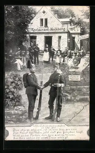 AK Hundertjährige Jubelfeier des Braunschw. Inf.-Regt- No- 92, 1. April 1909