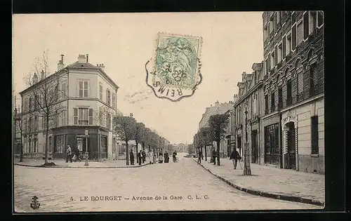 AK Le Bourget, Avenue de la Gare