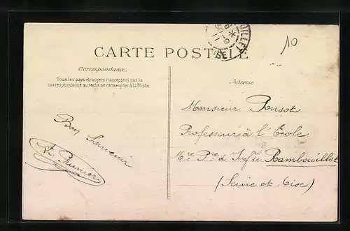 AK Le Bourget, Avenue de la gare