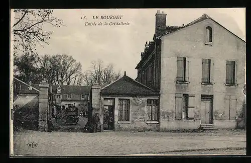 AK Le Bourget, Entrée de la Cristallerie