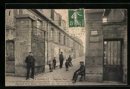 AK Le Bourget, Cour du Parc