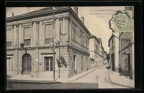 AK Pierrefitte, Rue Biais et la Poste