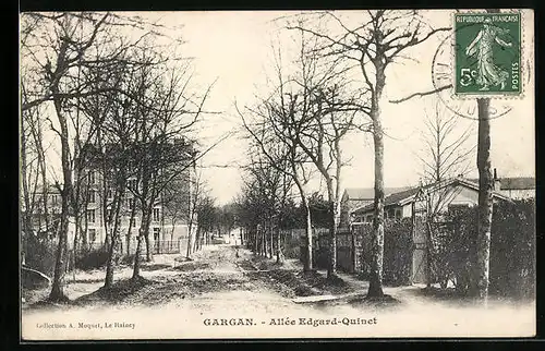 AK Gargan, Allée Edgard-Quinet