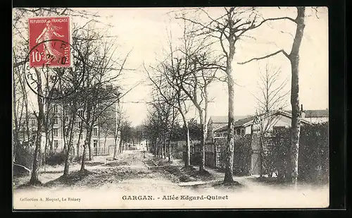 AK Gargan, Allée Edgard-Quinet