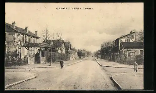 AK Gargan, Allée Vauban