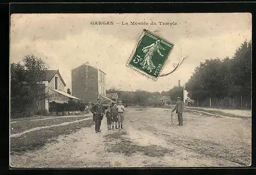 AK Gargan, La Montée du Temple