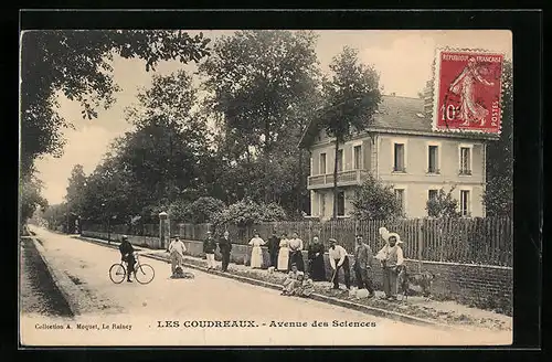 AK Les Courdreaux, Avenue des Sciences