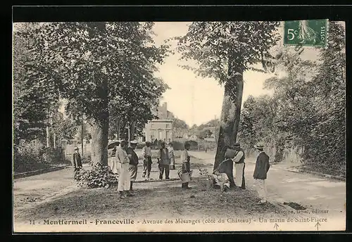 AK Montfermeil-Franceville, Avenue des Mésanges