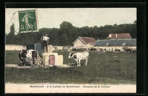 AK Montfermeil, A la Laitière, Domaine de la Tuilerie