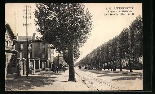 AK Pierrefitte, Avenue de St-Denis, Les Joncherolles