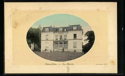 Präge-AK Pierrefitte, La Mairie